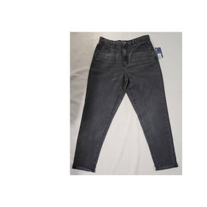 woman's boyfriend black jeans 26 waist universal thread